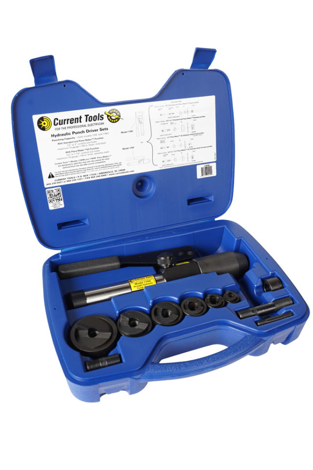 170PM Hydraulic Punch Driver Sets Straight Current Tools