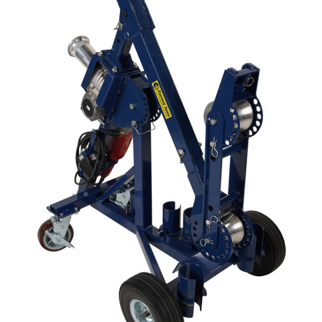 66 Mobile Cable Puller with 4 Wheel Carriage - Current Tools