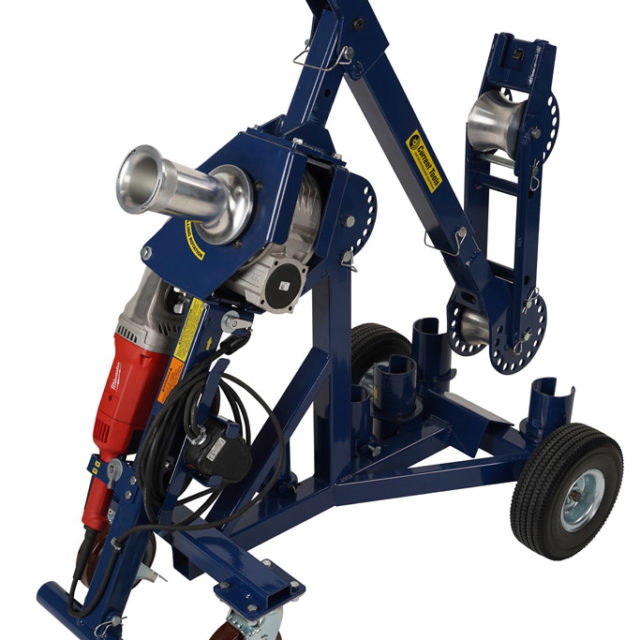 66 Mobile Cable Puller with 4 Wheel Carriage - Current Tools