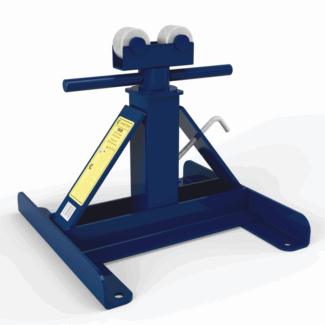 660 Small Screw Type Reel Stand shown from the left